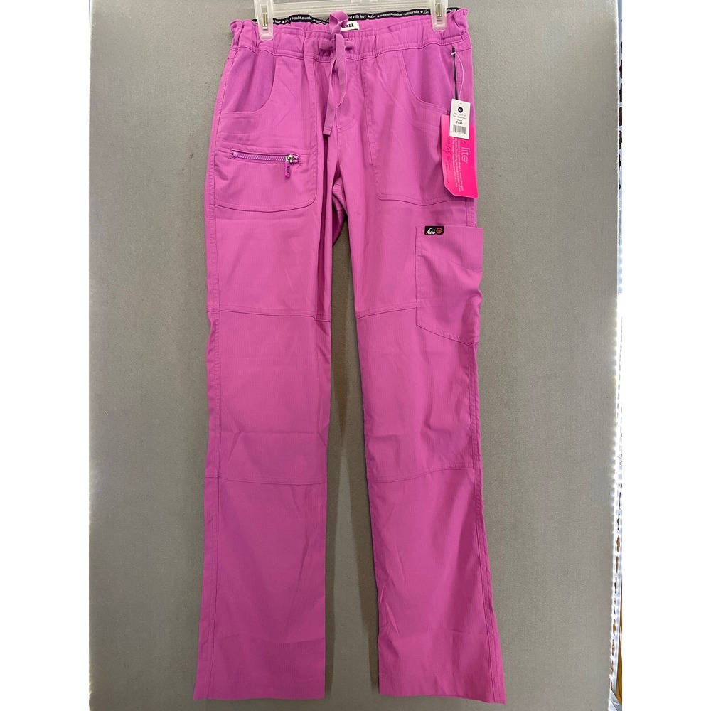 Koi Lite Peace Tall Scrub Pants Radiant Mauve Pink Slim Fit XS 721-T-147 NWT